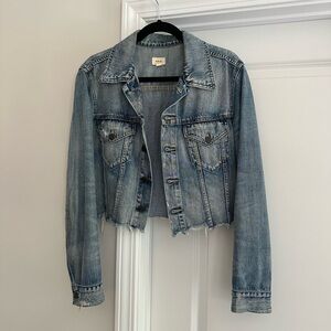 ABLE Cropped Denim Jacket